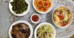 thực đơn mỗi ngày