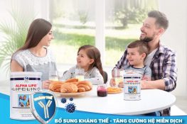 Sữa non Alpha Lipid Lifeline 450g có tác dụng gì?