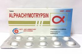 Thuốc Alpha chymotrypsin là thuốc gì , có tác dụng gì , giá bán ?