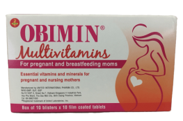 Thuốc Obimin uống vào lúc nào , giá bao nhiêu , công dụng