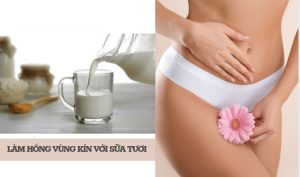 Cách làm cô bé hồng hào bằng sữa tươi