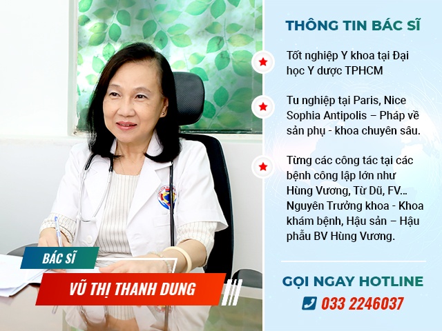 phòng khám phụ khoa bác sĩ vũ thị thanh dung