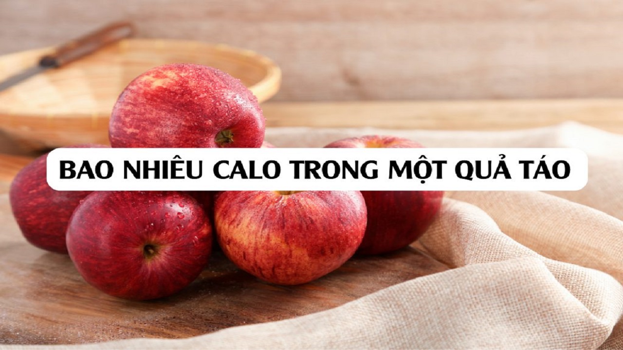 calo trong một quả táo