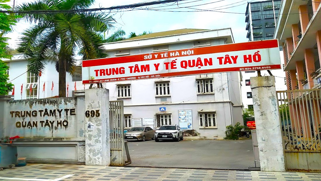 trung tâm y tế quận tây hồ